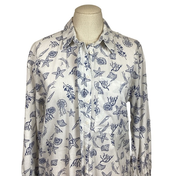 LCW MODEST LC Waikiki Cotton Loose Fit Button Dress - Picture 4 of 10